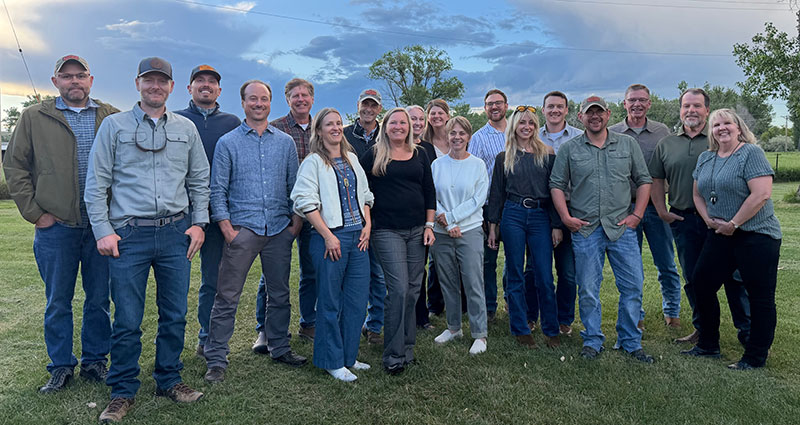 MLR Staff at a retreat in Spring 2026